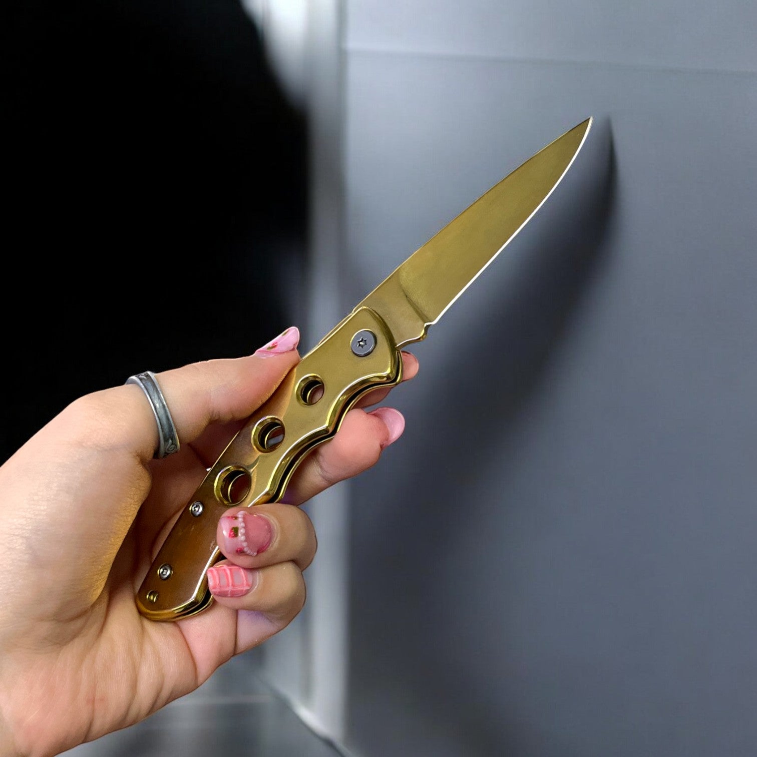 NAVAJA MANUAL DORADA NAVAJA MANUAL DORADA